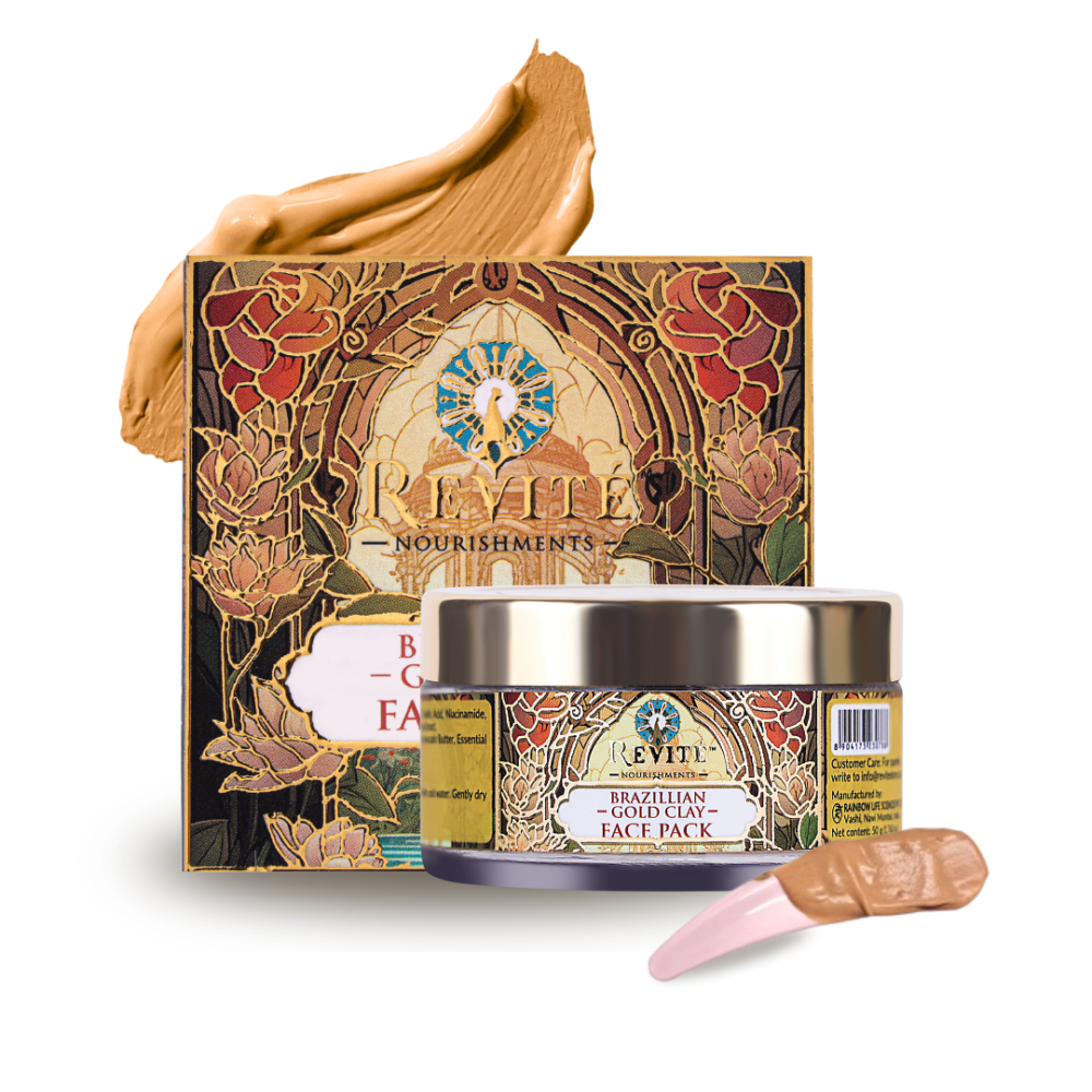 Brazillian Gold Clay<br> Face Pack